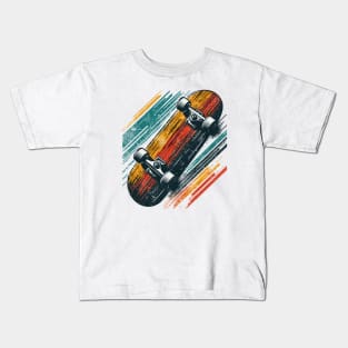 Skate Board Kids T-Shirt